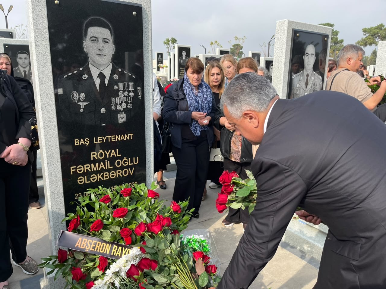 Abşeronda şəhid qəhrəmanlarımızın anım günləri qeyd edilib - FOTOLAR